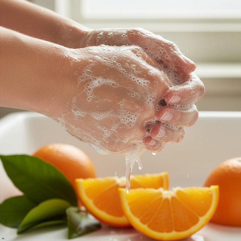 Soapbox Liquid Hand Soap, Sweet Orange Citrus - Gentle, Moisturizing Hand Cleanser, Aromatic & Soothing, Vegan & Cruelty Free Hand Wash for Kitchen and Bathroom, 12oz Pump Bottles (Pack of 3) - Image 3